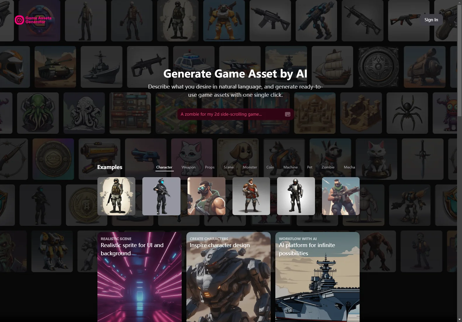 AI Game Assets Generator: Revolutionizing Game Dev with Instant Assets