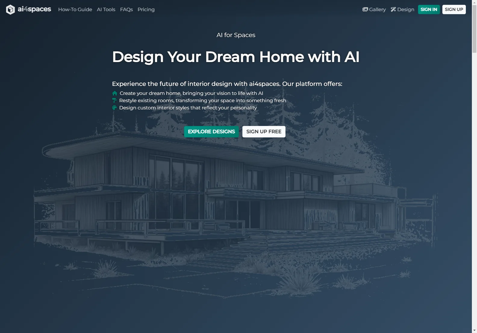 ai4spaces: Transform Your Home with AI-Powered Interior Design