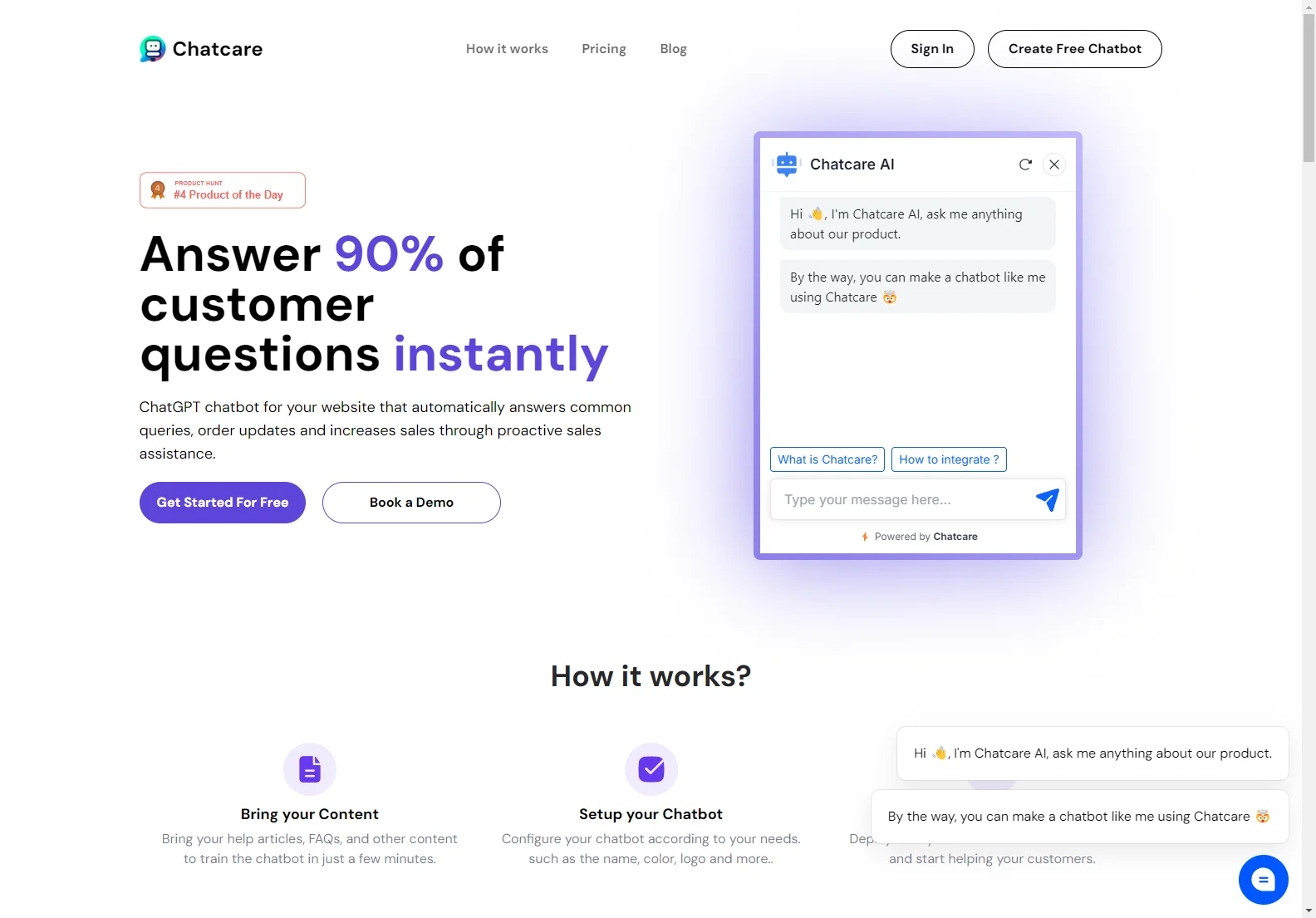 Chatcare: Empowering E-commerce with AI Customer Support