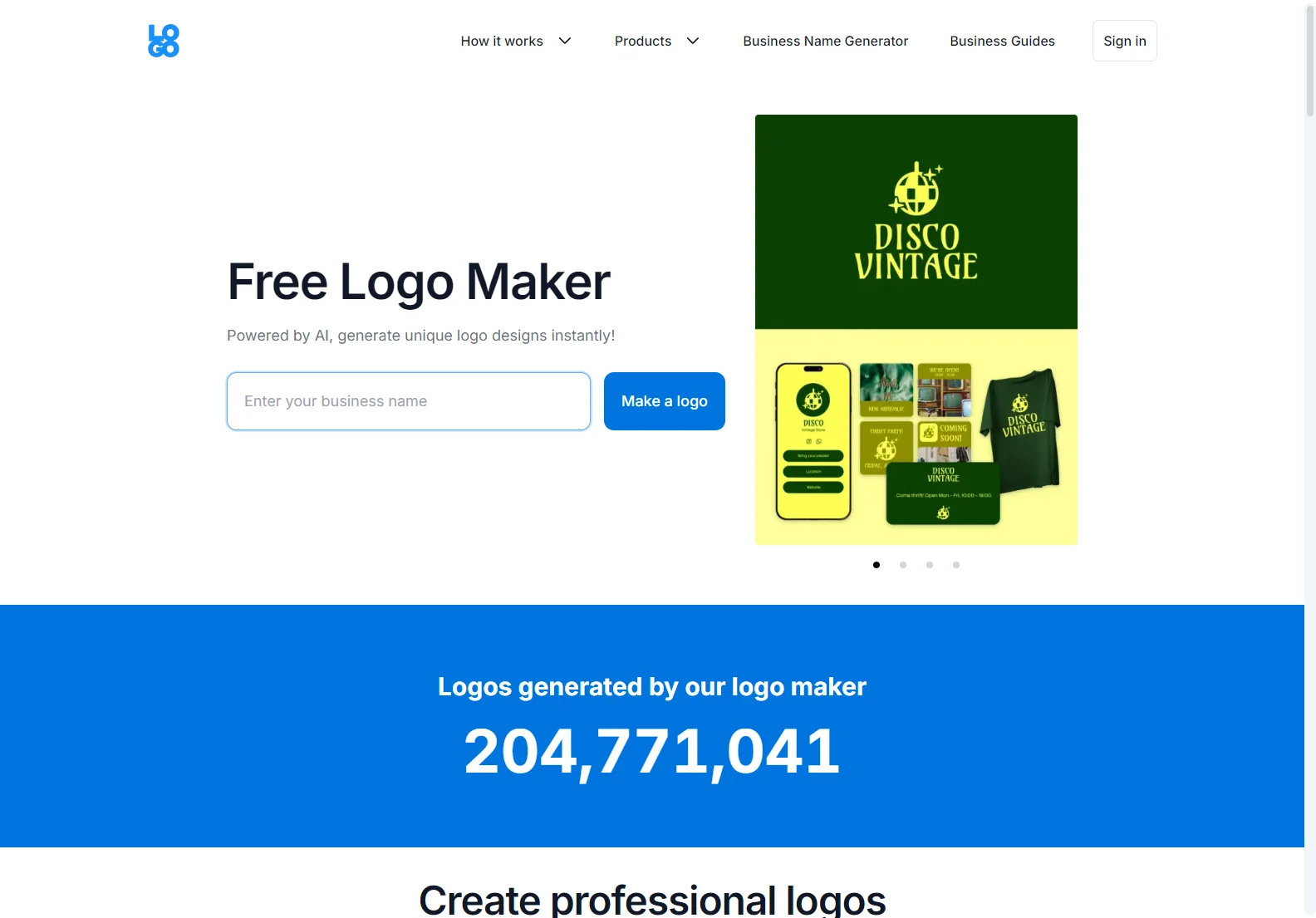 Free Logo Maker by LOGO.com - Instantly Create Unique Logos