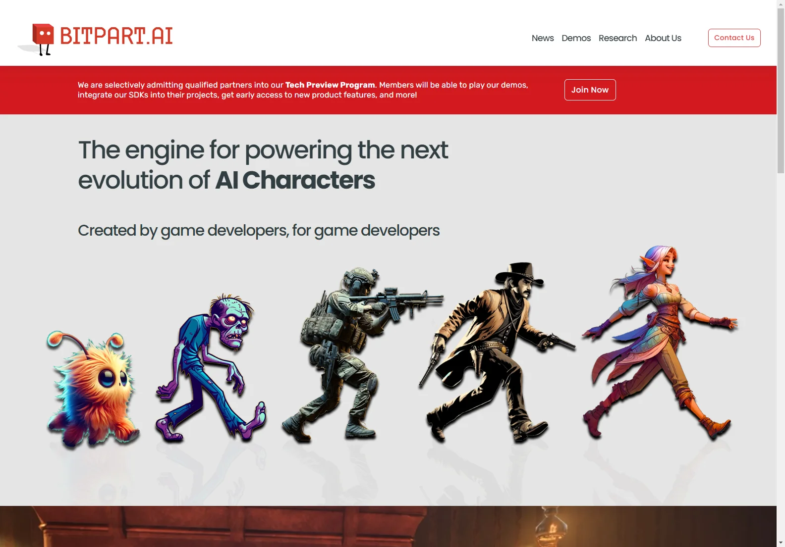 Bitpart AI：ゲーム開発者向けの革新的エンジン