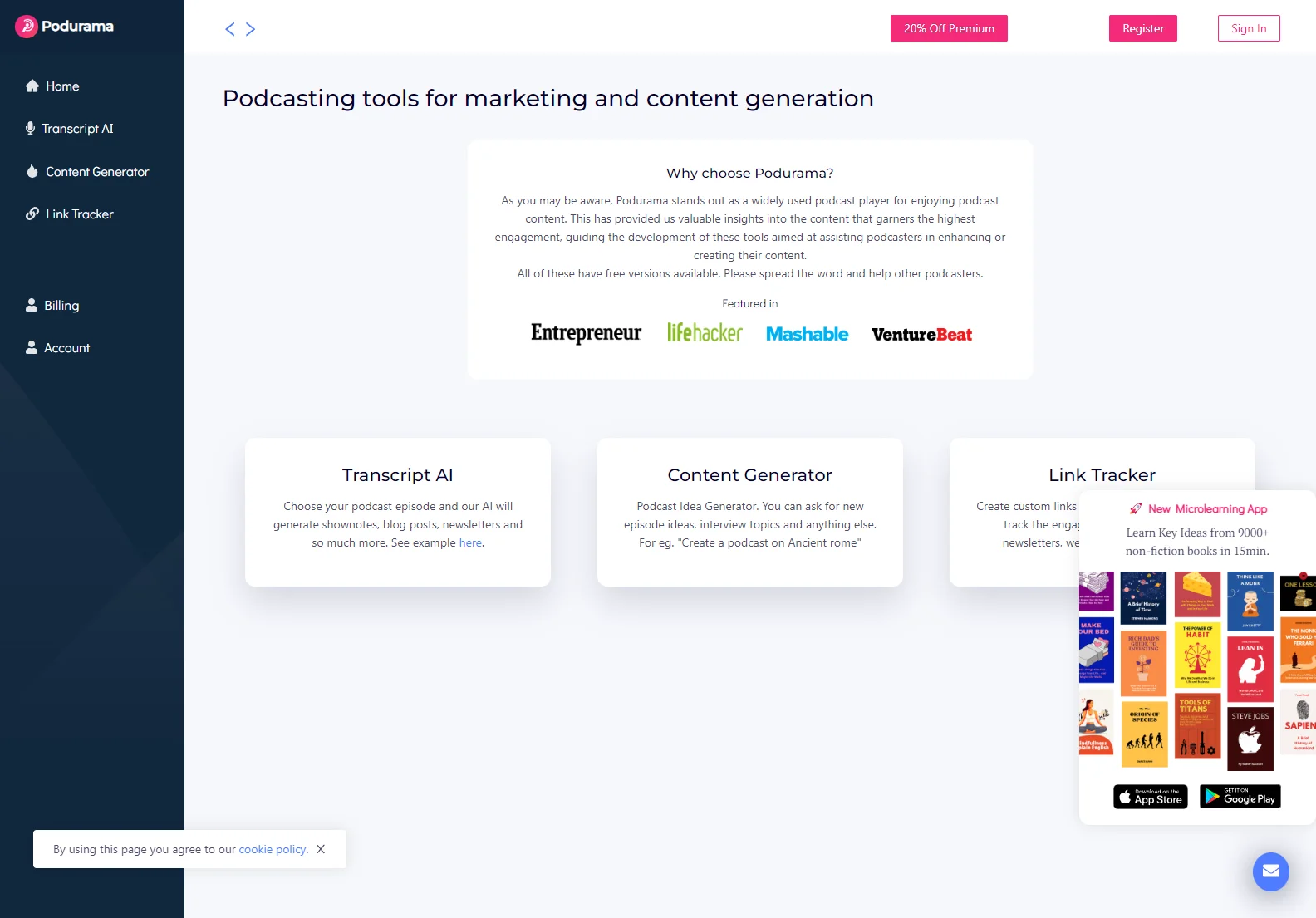 Podurama: Your AI-Powered Podcasting Companion for Enhanced Content Creation