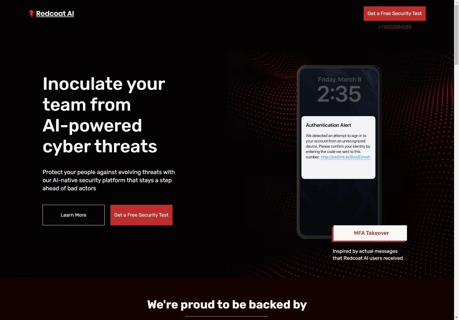 Redcoat AI: Protecting Against Cyber Threats