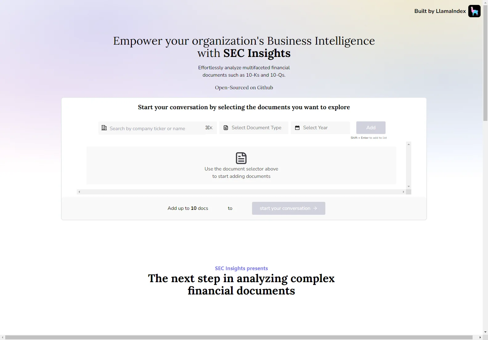 SEC Insights: Unveiling Insights in Financial Documents