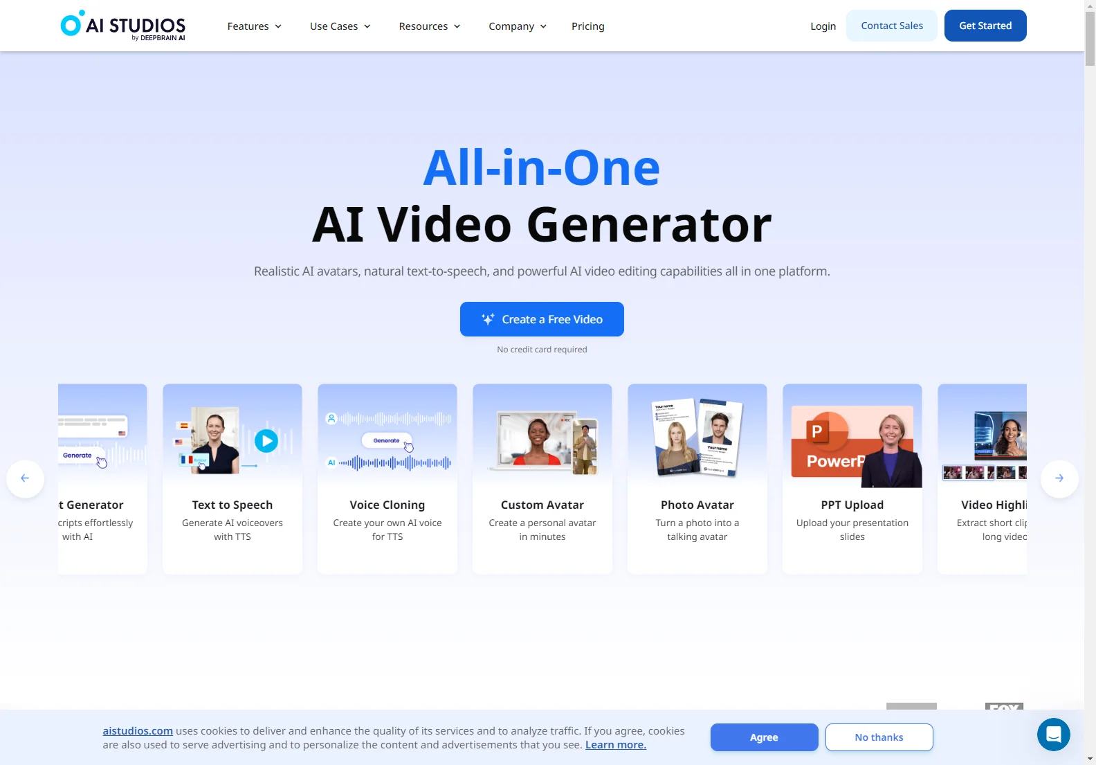 Unleash Your Creativity with AI STUDIOS - The Best AI Video Generator