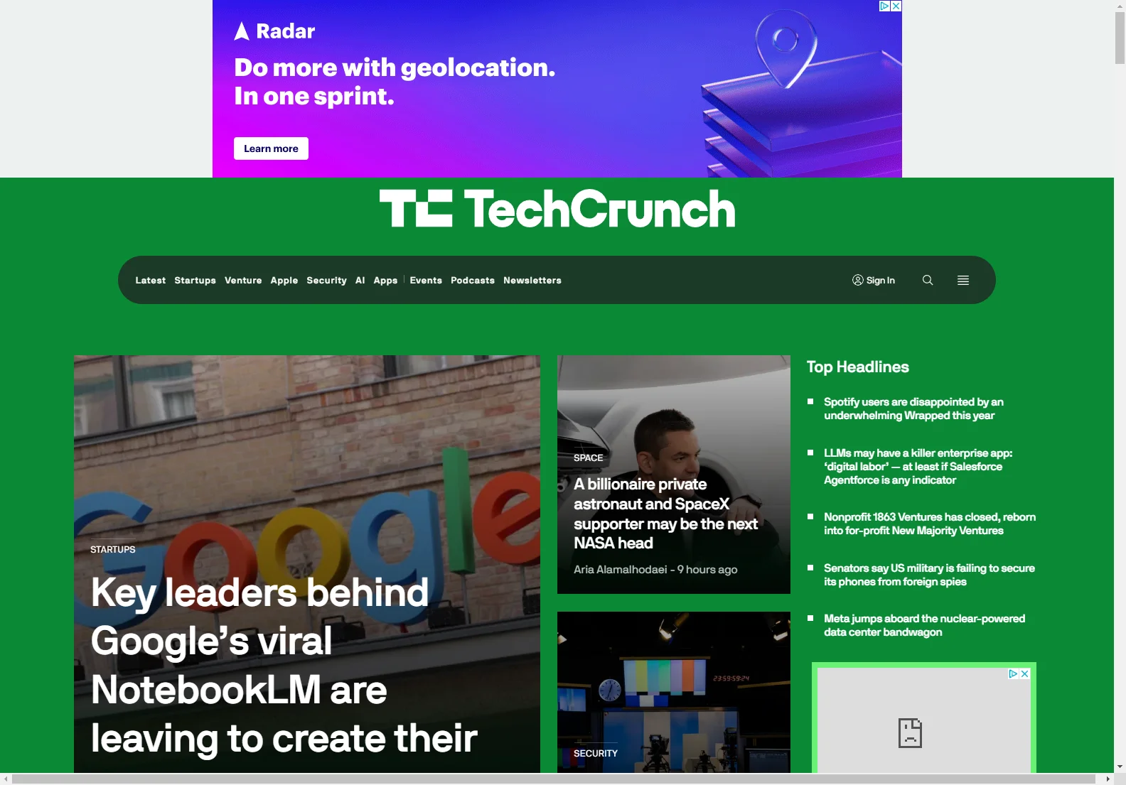 TechCrunch: Your Premier Source for Startup and Tech News