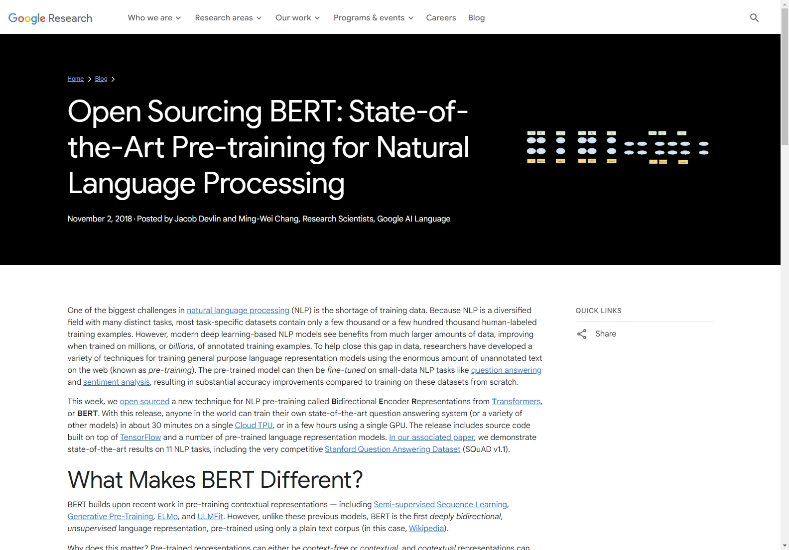 BERT: Revolutionizing NLP with State-of-the-Art Pre-training