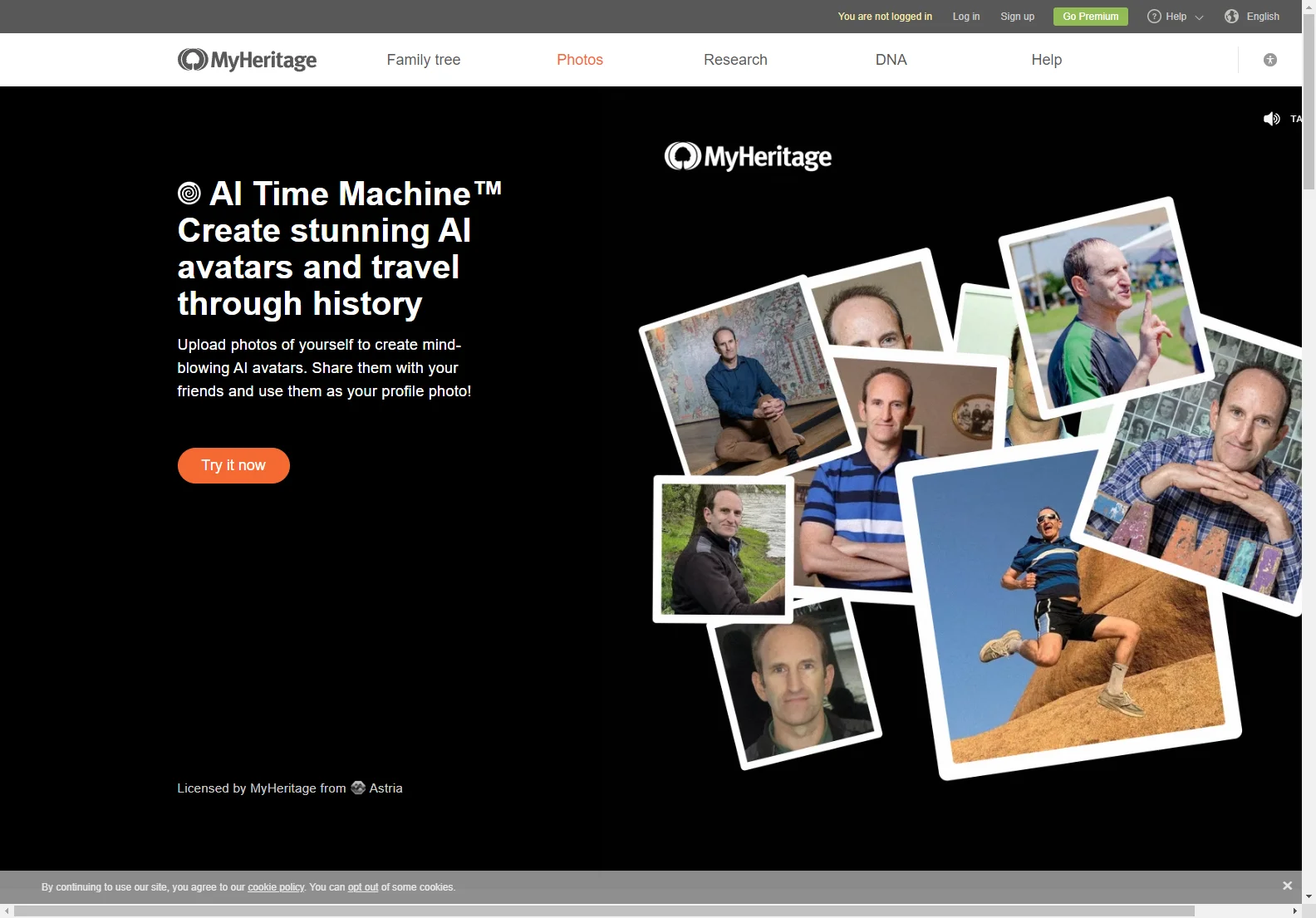 AI Time Machine™: Unleash Your Creativity with AI Avatars