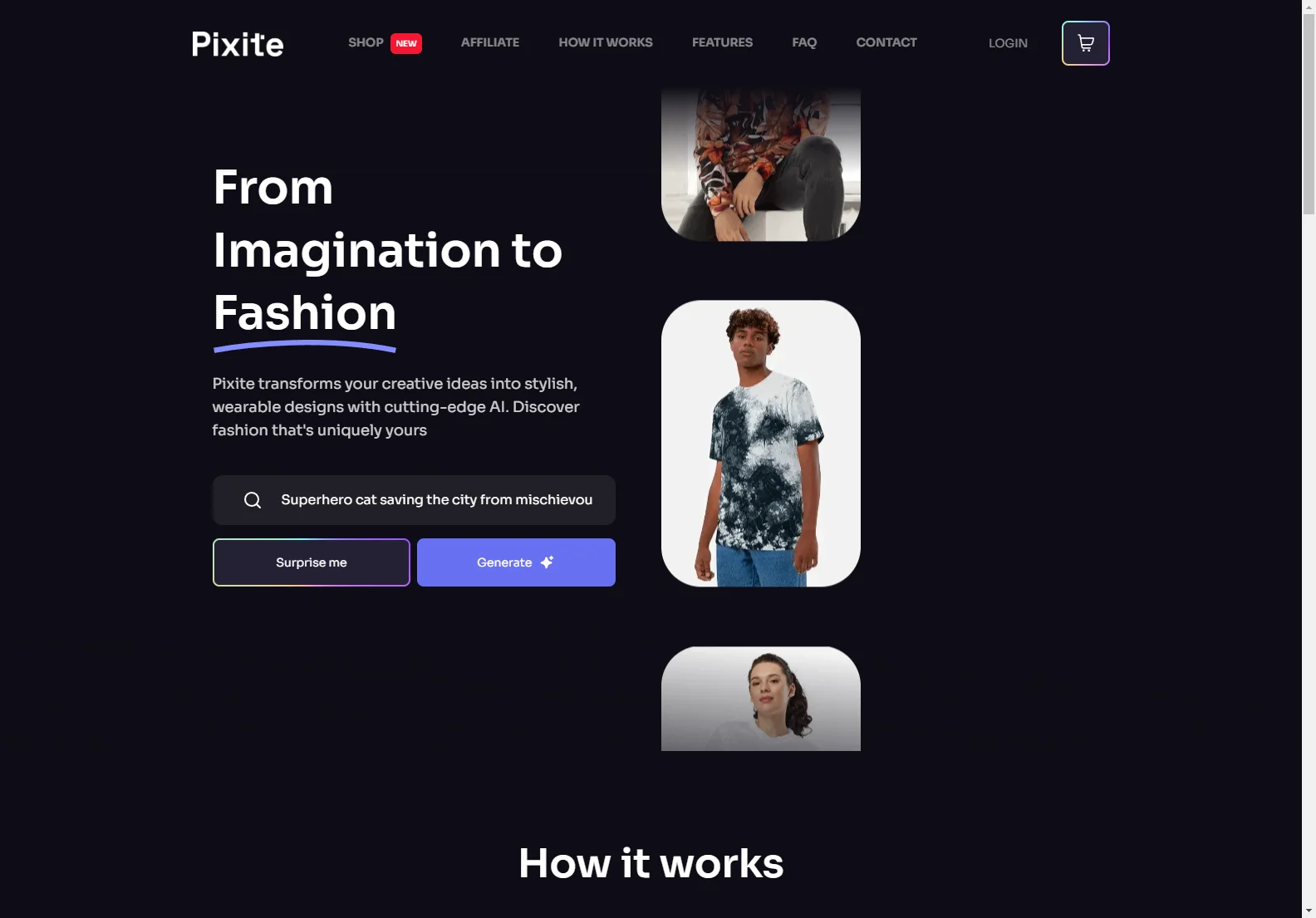 Pixite - Unleash Your Creativity with AI Fashion Design