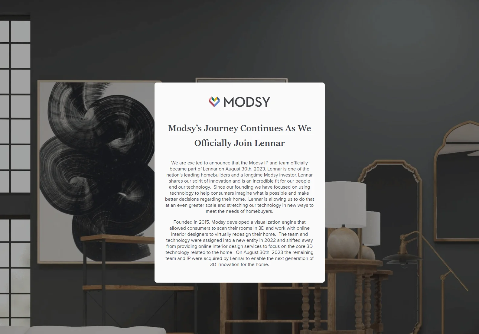 Modsy: Revolutionizing Home Design with AI-Powered Visualization