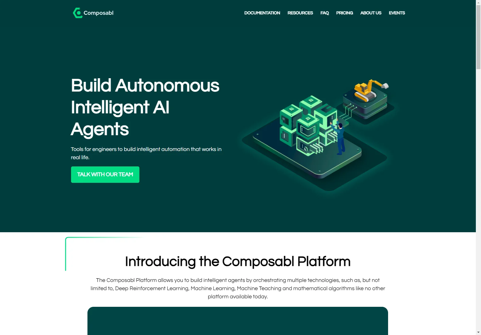 Composabl: Empowering Engineers to Build Intelligent Automation with AI