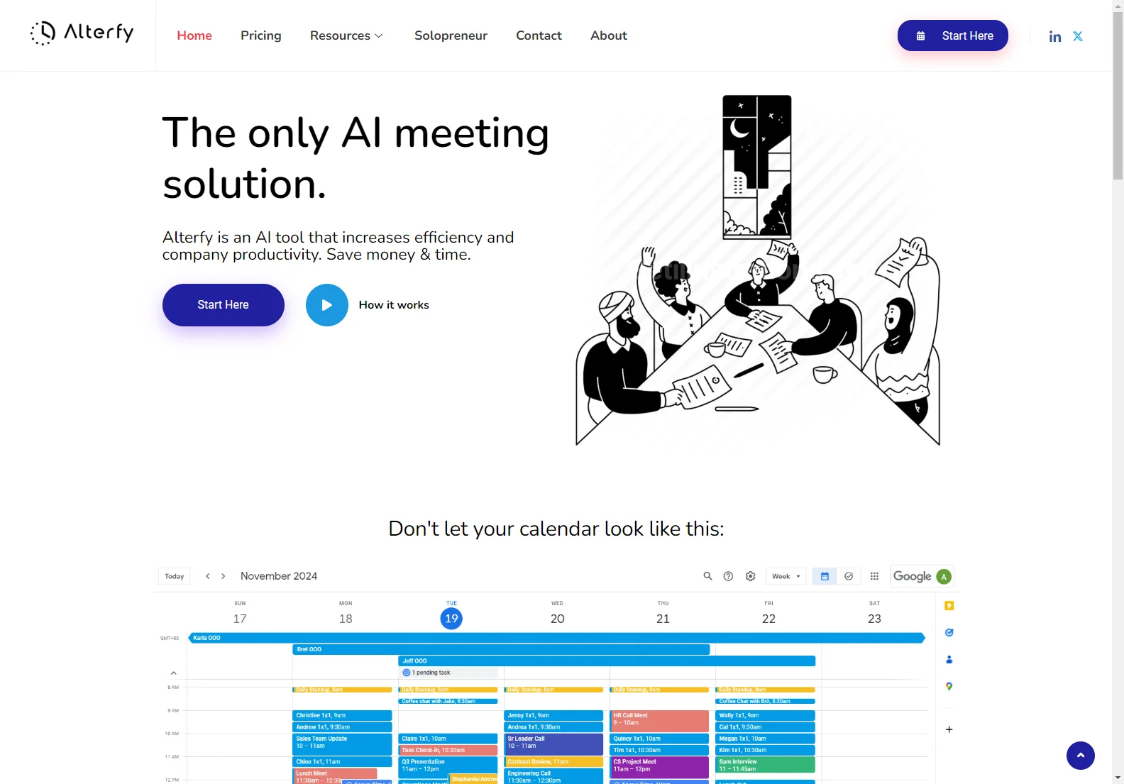 Alterfy: Revolutionizing Meeting Efficiency with AI