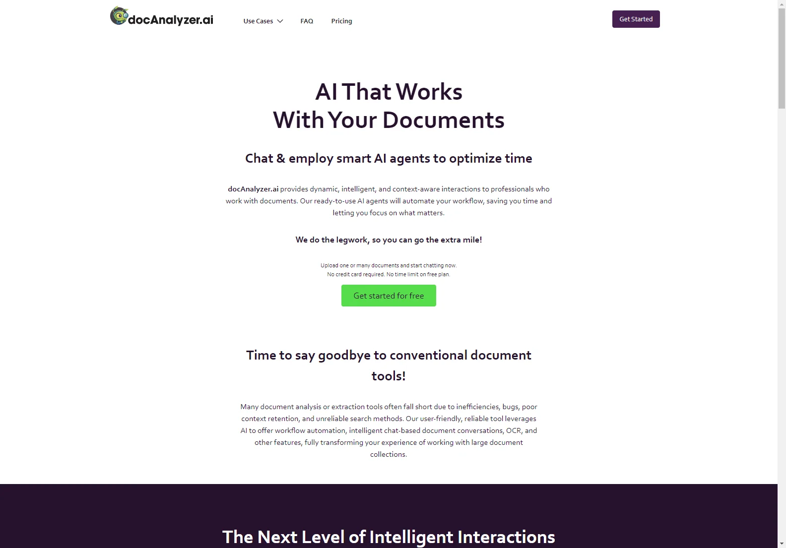 docAnalyzer.ai: Streamlining Document Workflows with AI