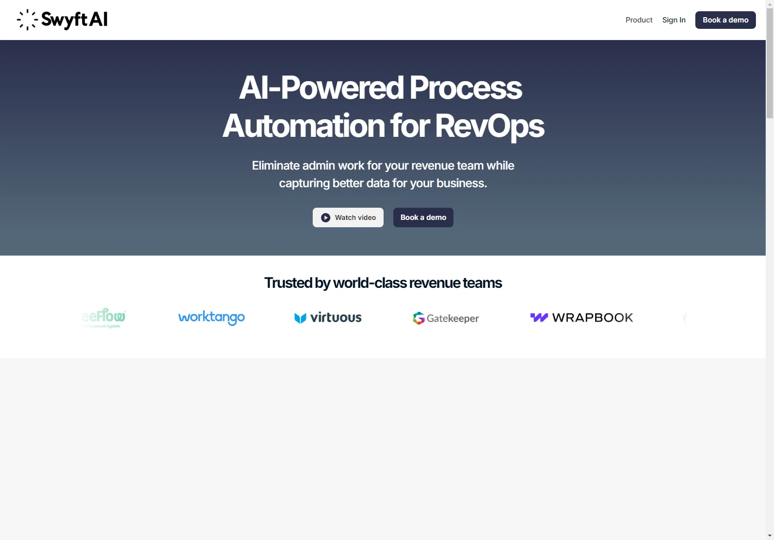 Swyft AI: Automate Your RevOps Processes and Boost Efficiency