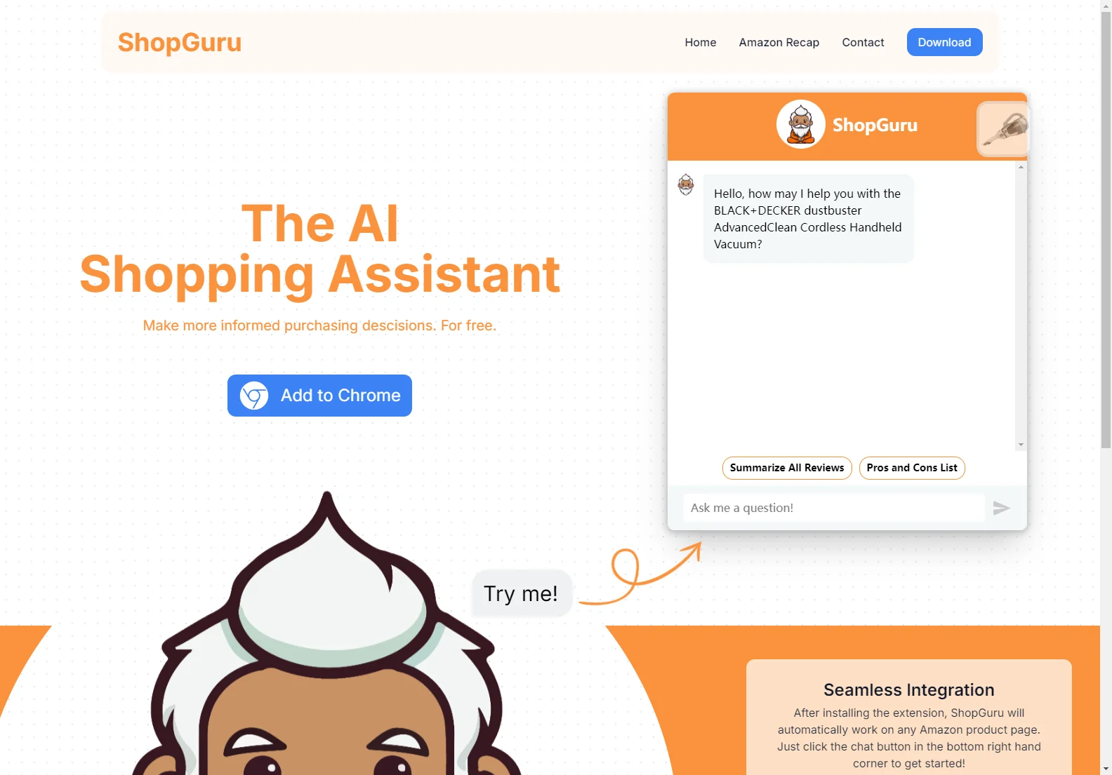 ShopGuru: The AI Shopping Assistant for Informed Purchasing Decisions