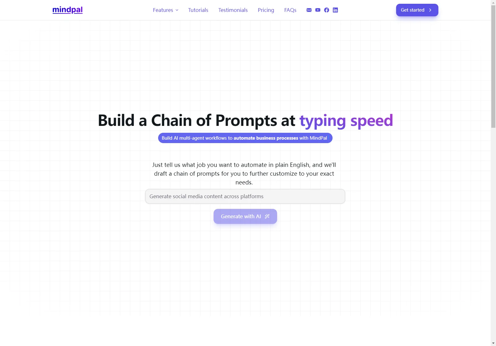 100% FREE Chain of Prompts Builder by MindPal - Boost Your Productivity