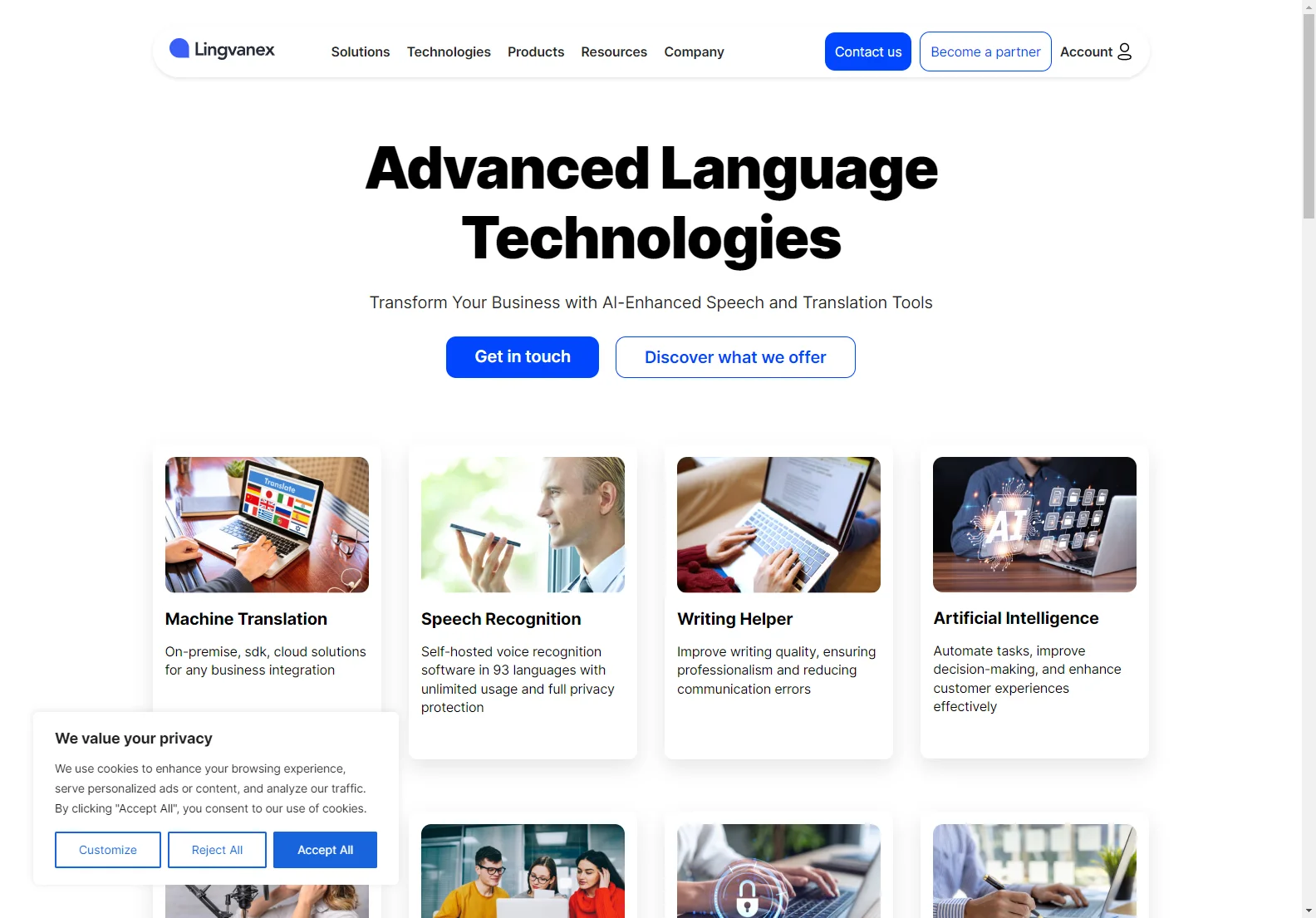 Lingvanex: Empowering Language Services with AI