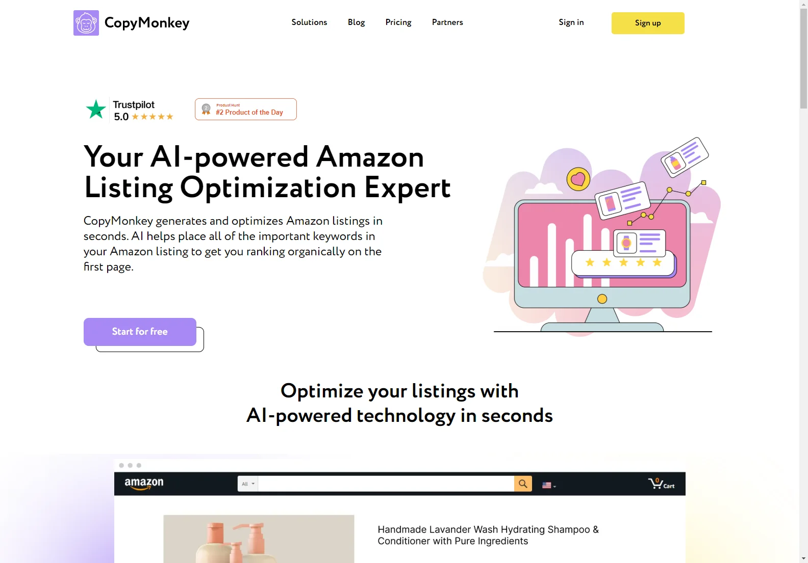 Optimize Amazon Listings Instantly with CopyMonkey