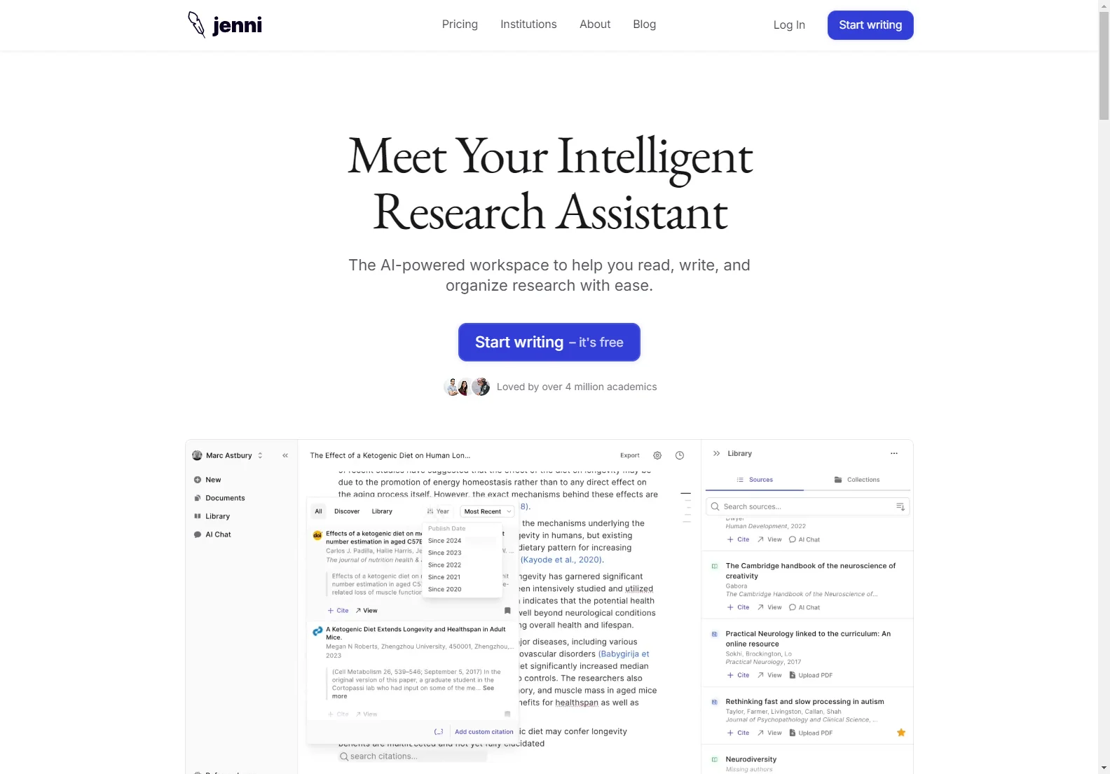 Jenni AI: Your Ultimate Research Assistant for Enhanced Writing