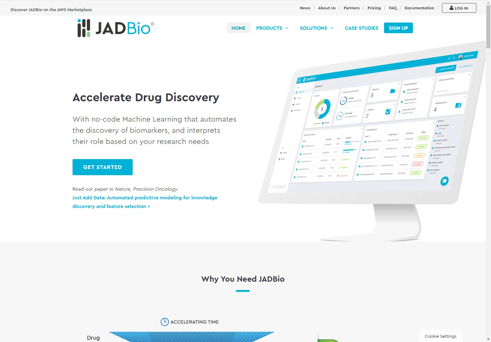 JADBio: Accelerate Biomarker Discovery with AutoML