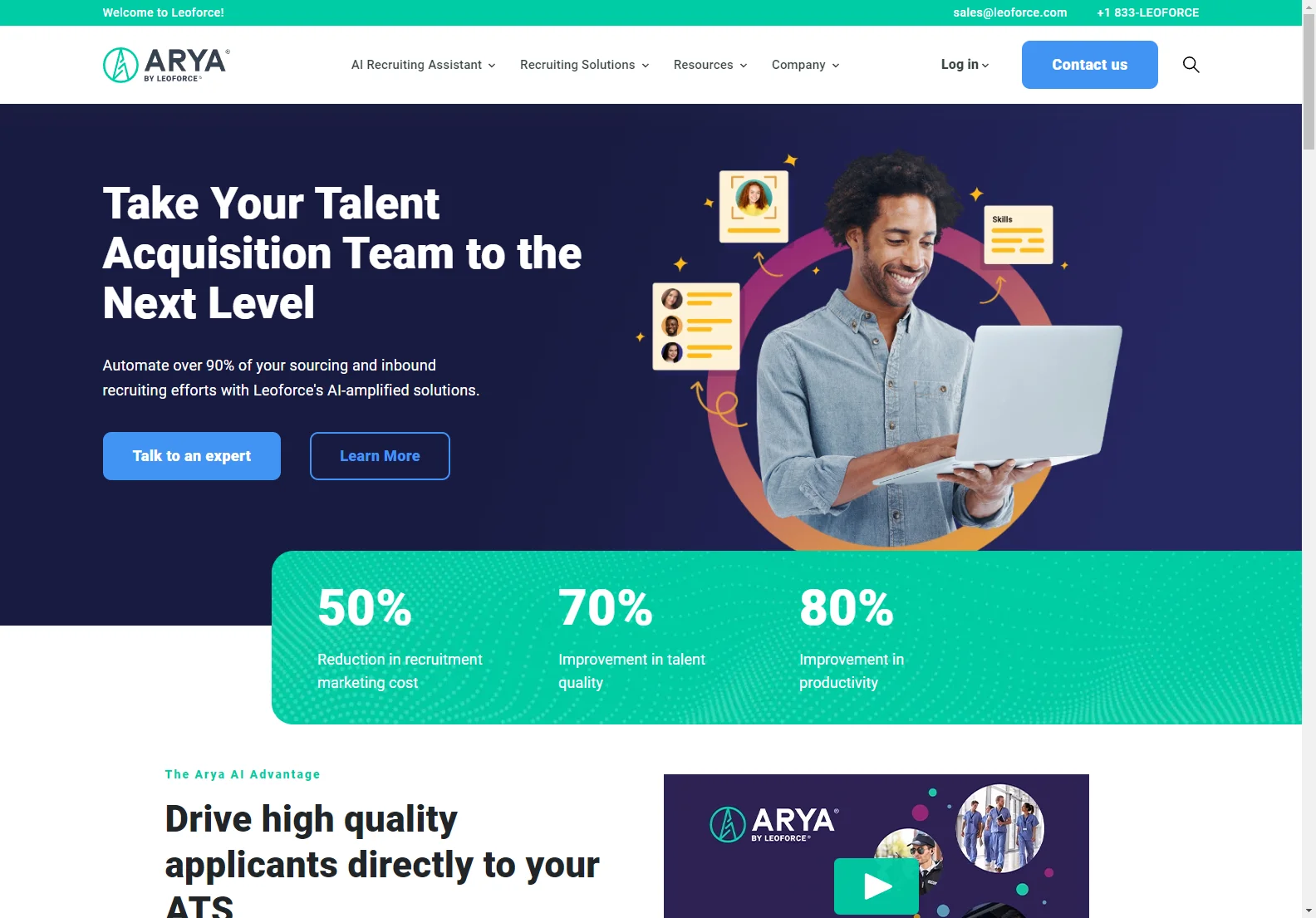 Arya by Leoforce: Revolutionizing Recruitment with AI