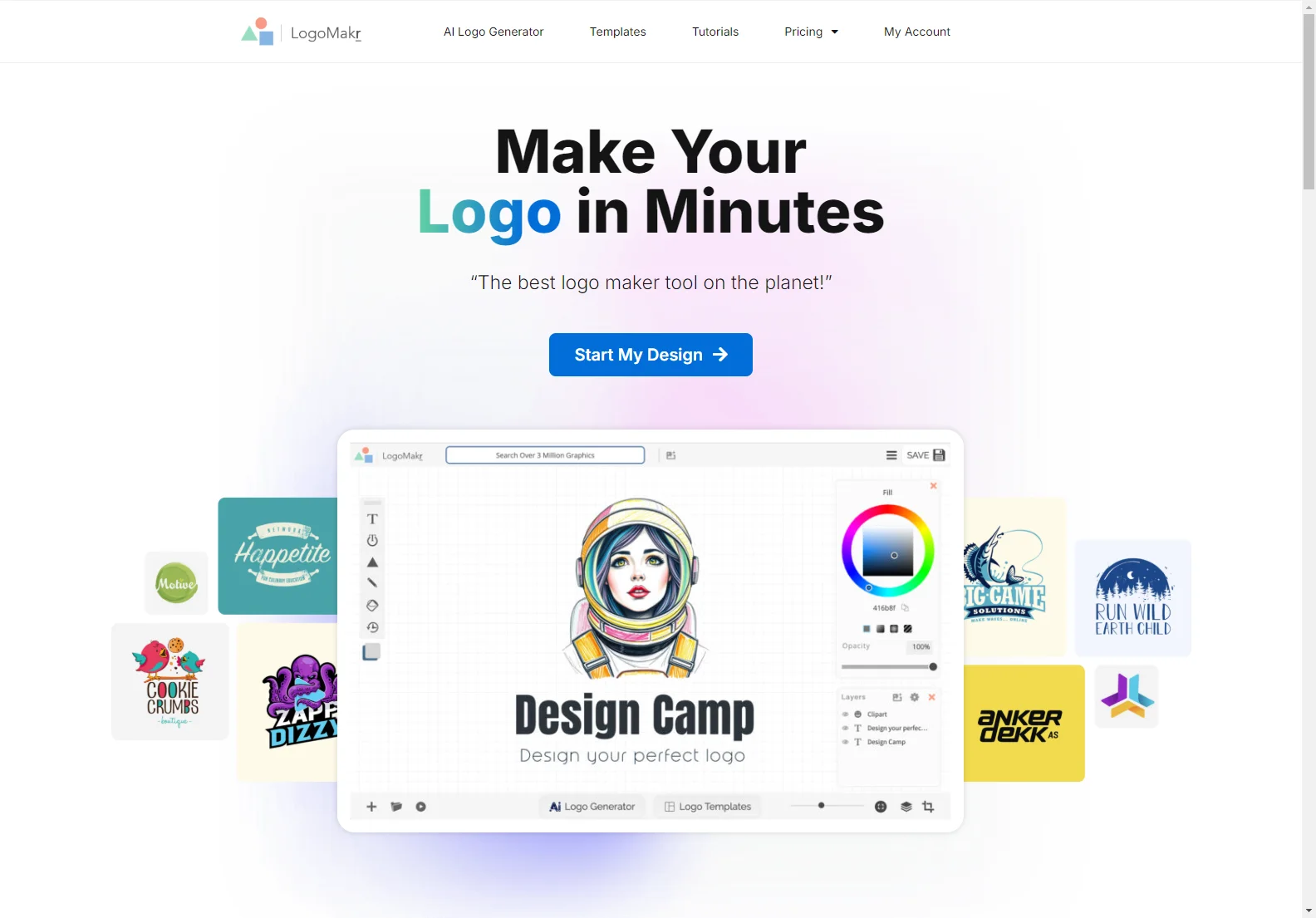 LogoMakr: Create Stunning Custom Logos with AI in Minutes