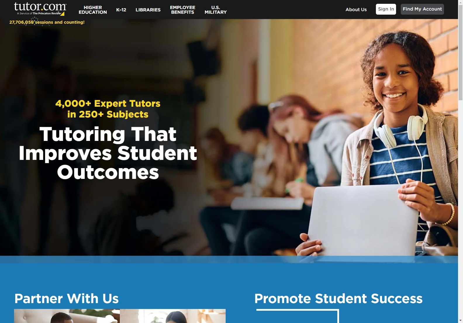 Tutor.com: Improving Student Outcomes with Expert Tutoring