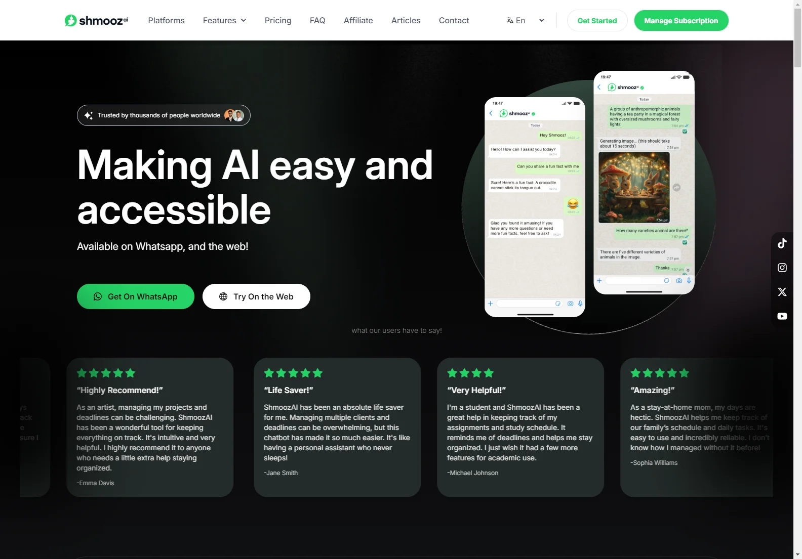 Shmooz AI: Making Task Management and Content Creation Effortless