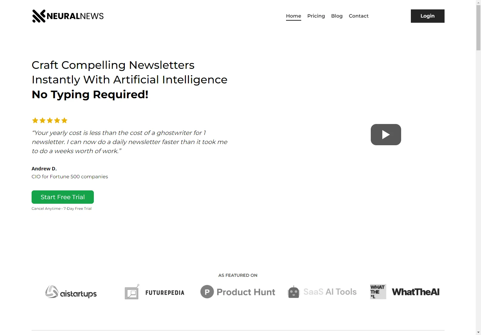 Neural Newsletters: AI-Powered Email Marketing Revolution