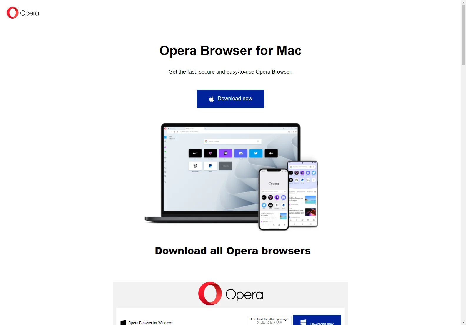 Download Opera Browser for a Seamless Browsing Experience