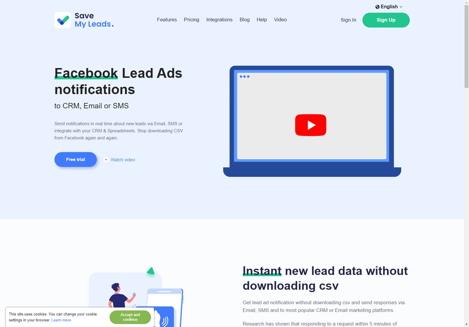 SaveMyLeads: Streamlining Facebook Lead Ads Notifications