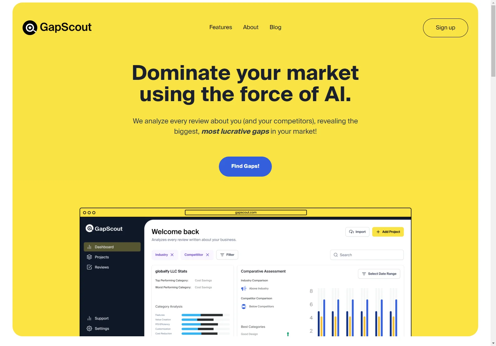 GapScout: Unlock Market Insights with AI