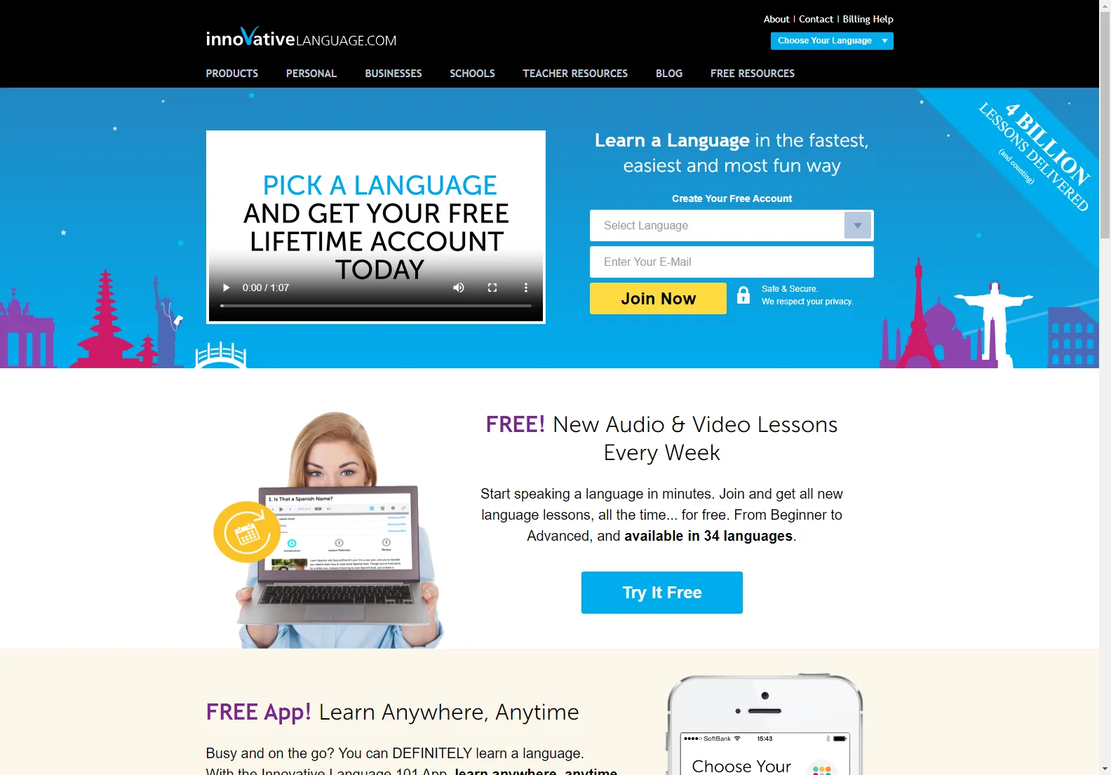 InnovativeLanguage.com: Learn Languages Easily and Enjoyably