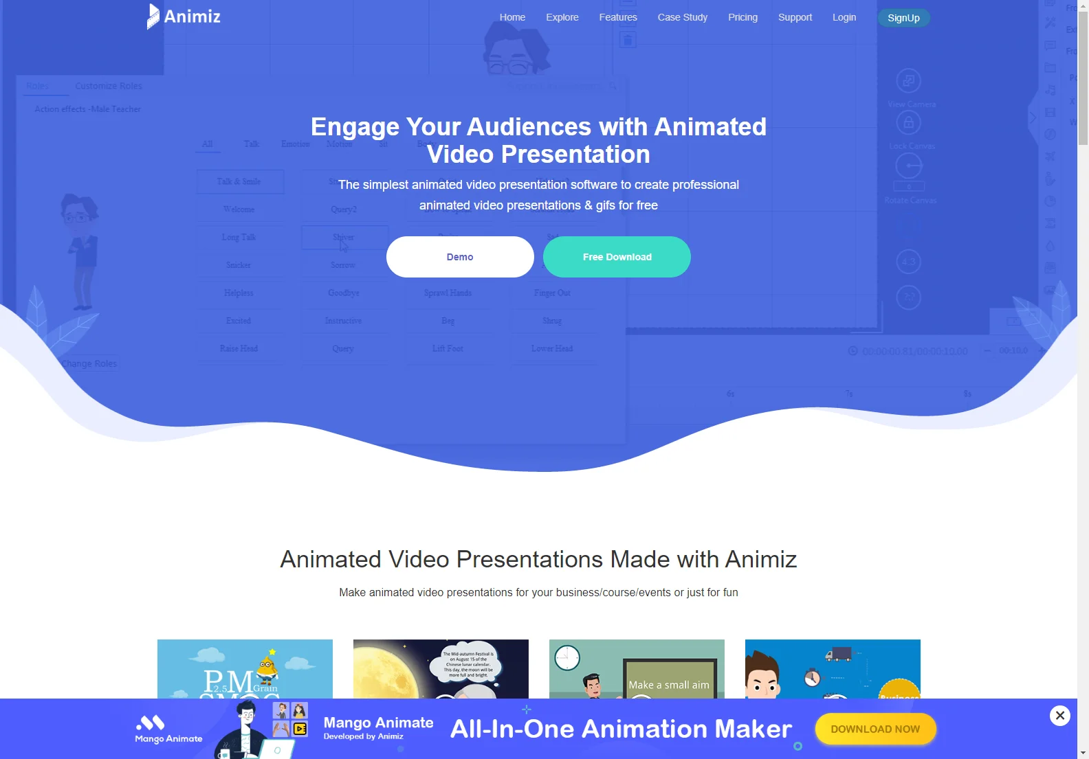 Create Stunning Animated Videos with Animiz - Free Software