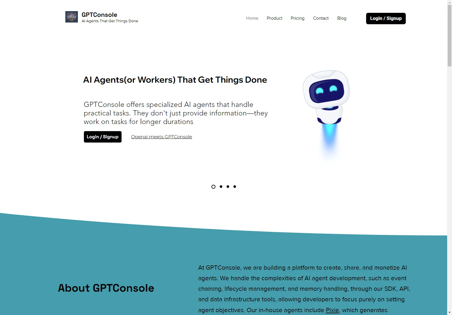 GPTConsole: Specialized AI Agents for Task Completion and Developer Empowerment