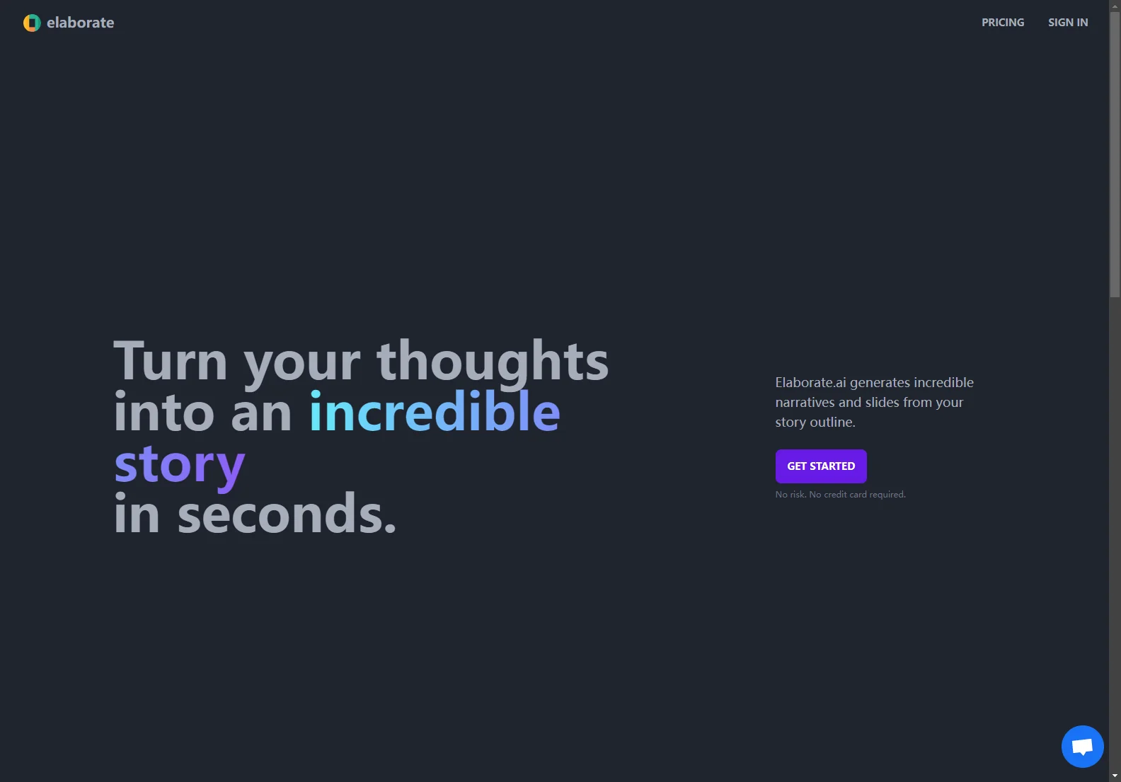 Elaborate.ai: Transform Your Ideas into Stunning Narratives