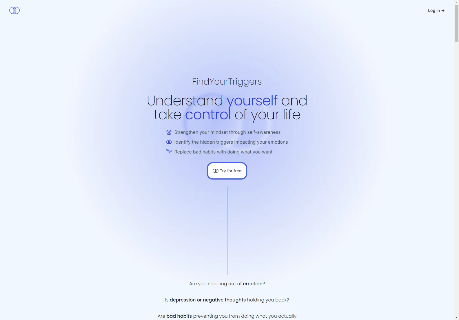 FindYourTriggers: Enhance Self-Awareness for a Better Life