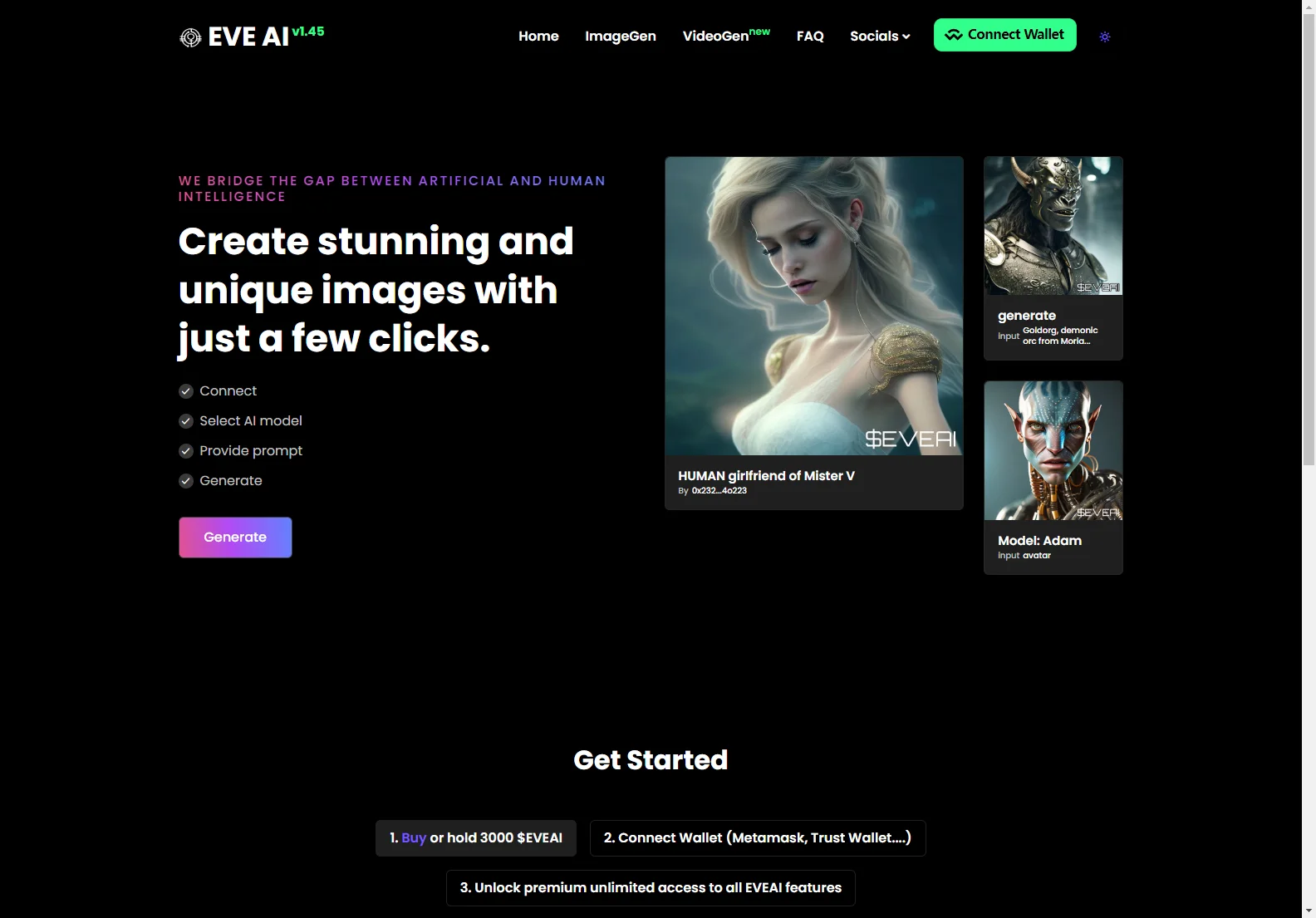 EVEAI: Revolutionizing Image and Video Creation with AI