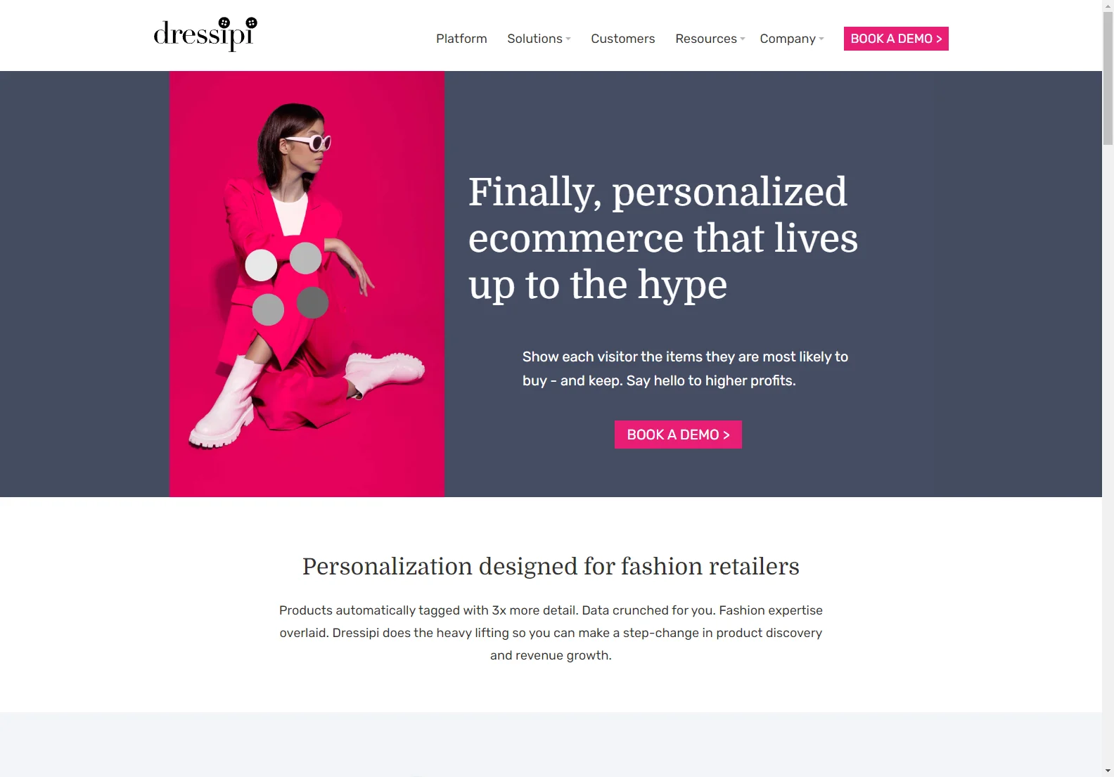 Dressipi: Unleashing Personalized Ecommerce Potential