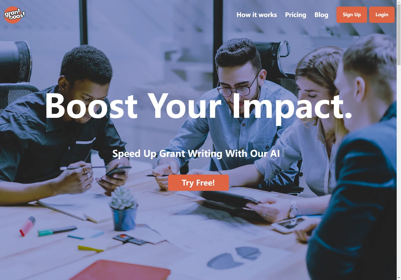 Grantboost: AI-Powered Grant Writing for Nonprofits