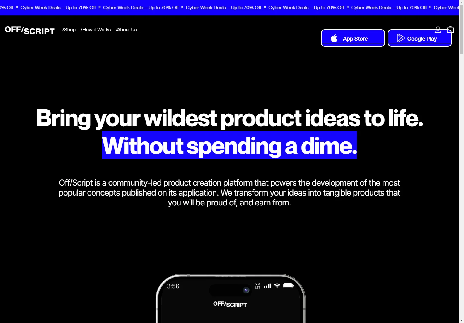 Off/Script: Transform Your Ideas into Profitable Products