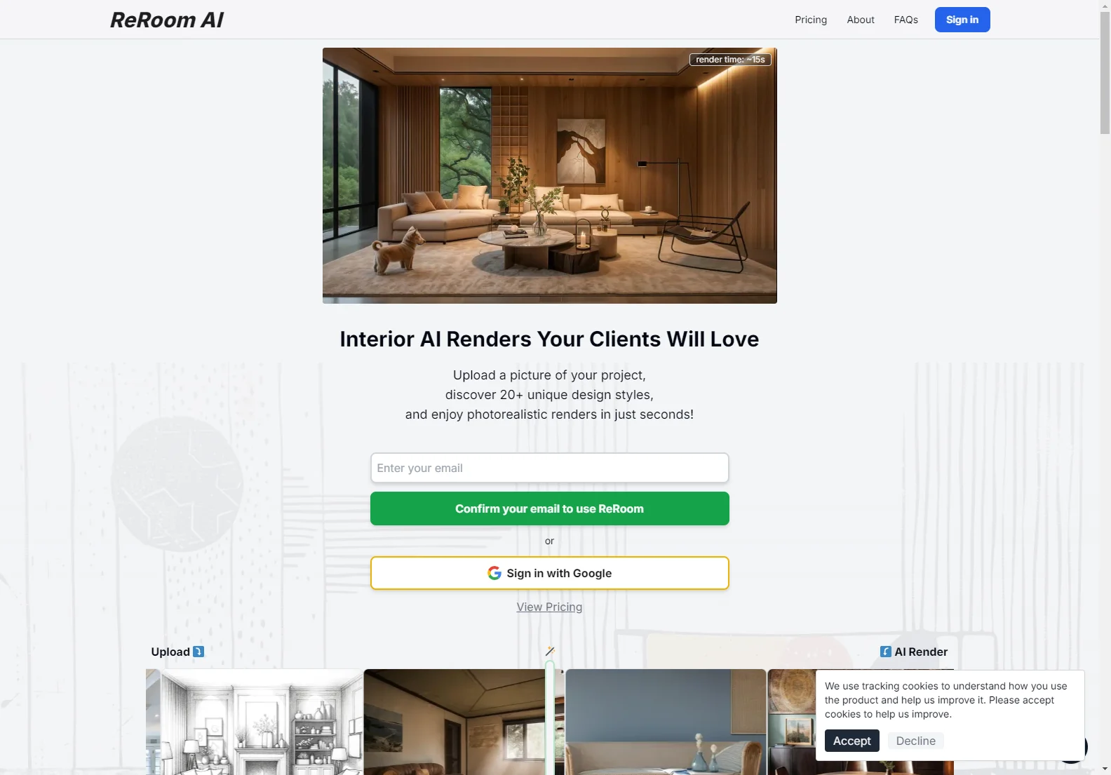 ReRoom AI: Transform Your Interior Designs Instantly