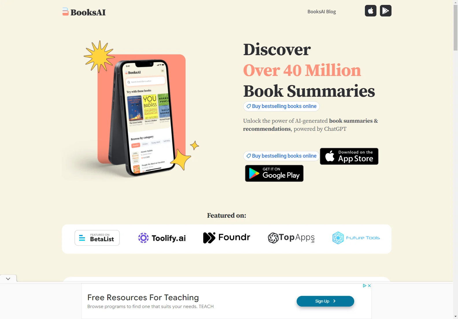 Unleash the Power of AI Book Summaries with BooksAI