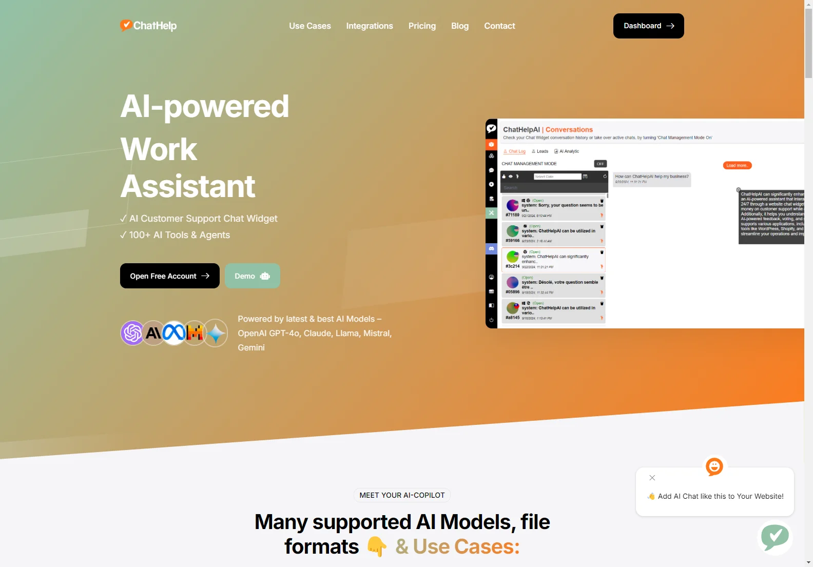 ChatHelp.ai: Your All-in-One AI Platform for Business, Work & Study