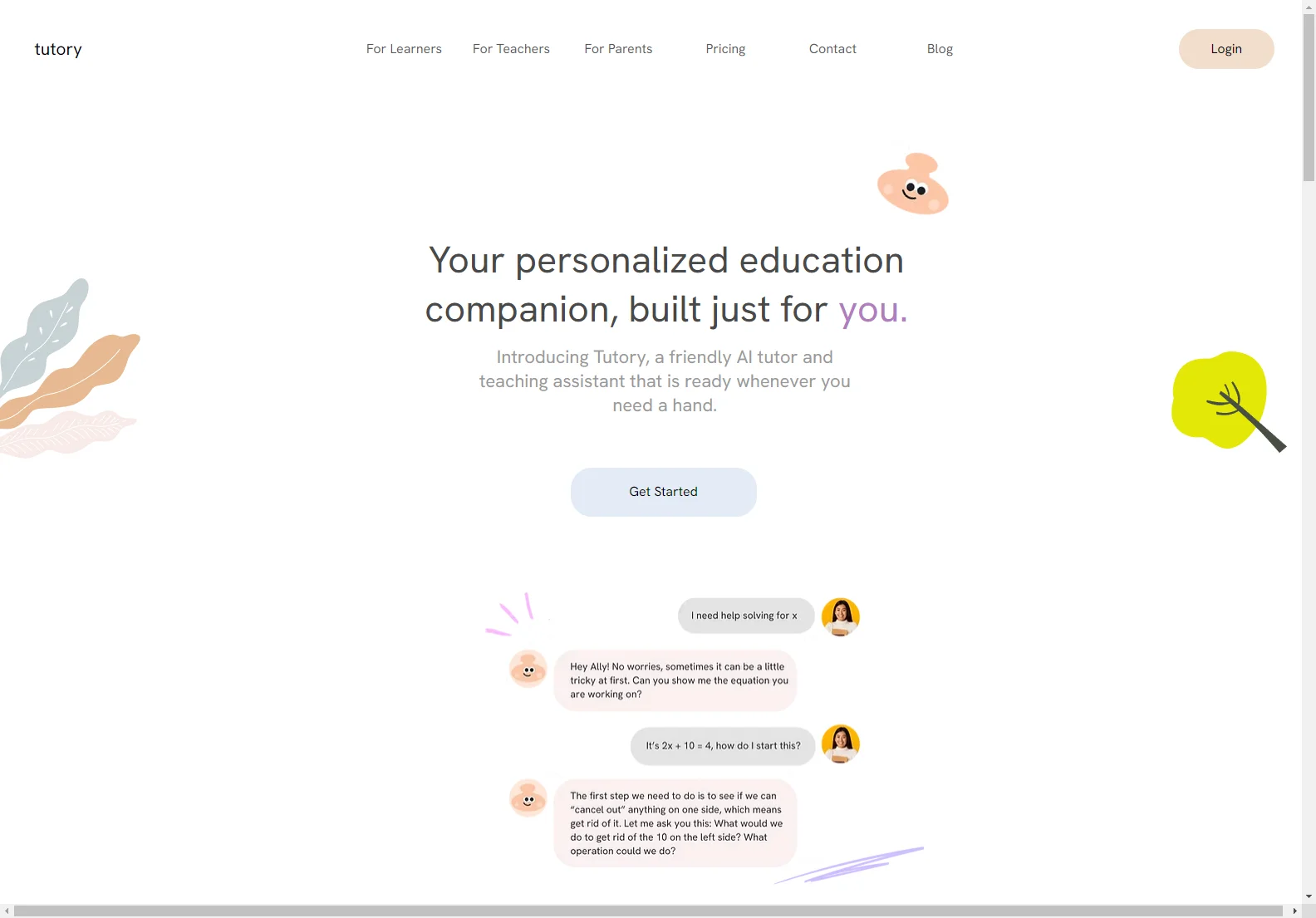 Tutory: Your Personalized AI Learning Companion