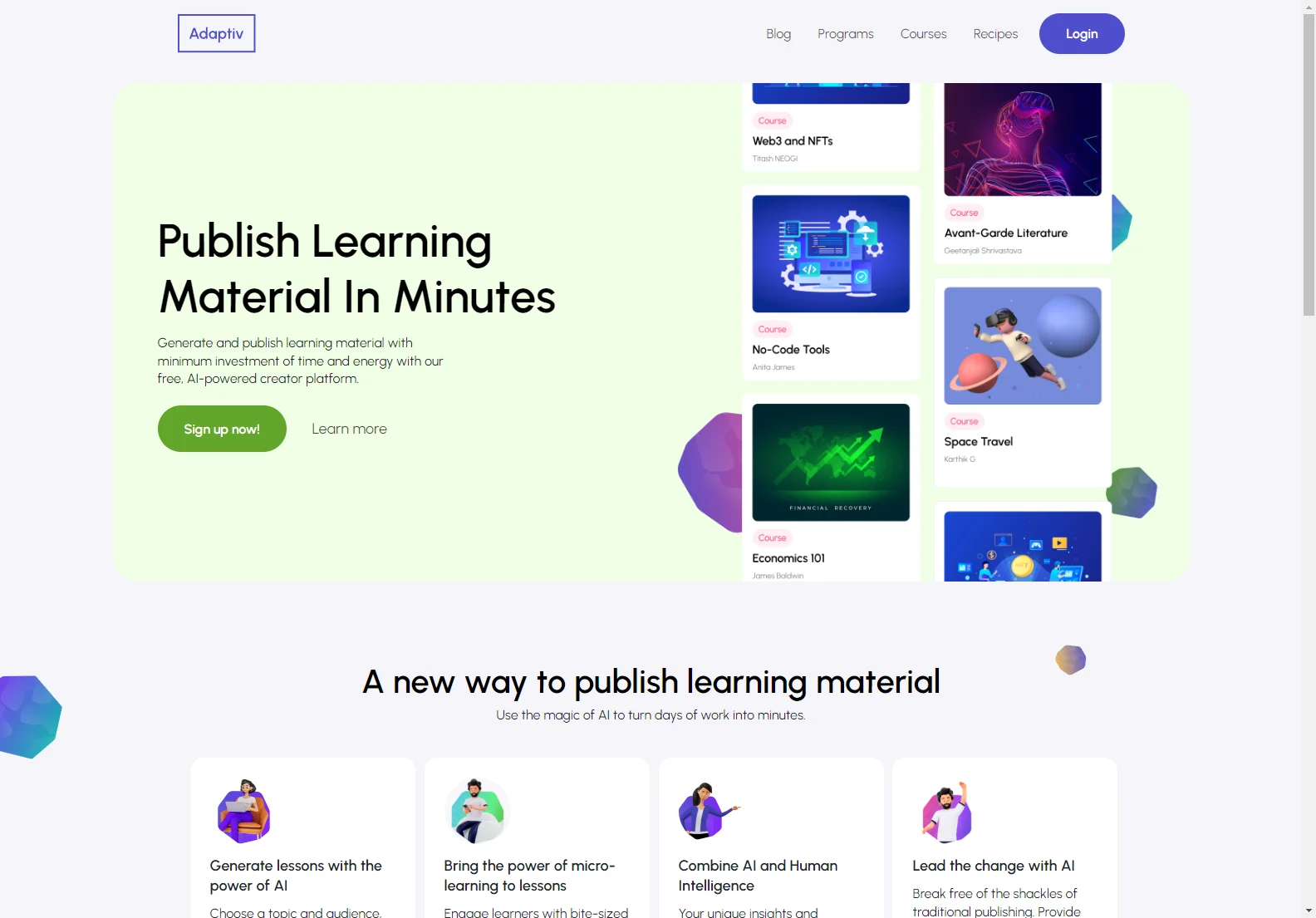 Adaptiv: Revolutionizing Learning with AI