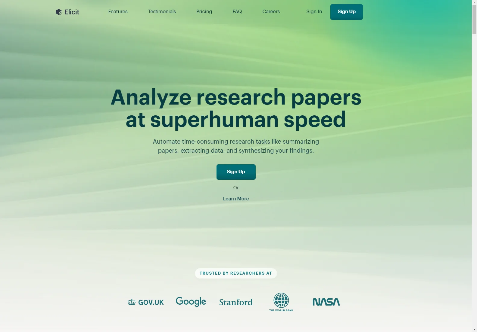 Elicit: Empowering Research with AI Speed and Accuracy