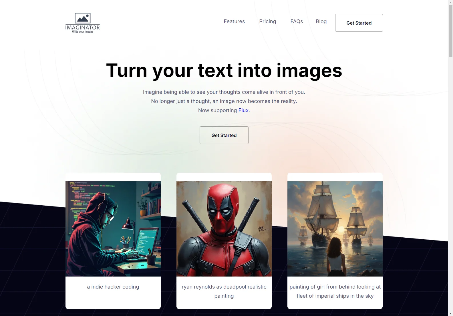 Imaginator: Transforming Text into Stunning Images with AI