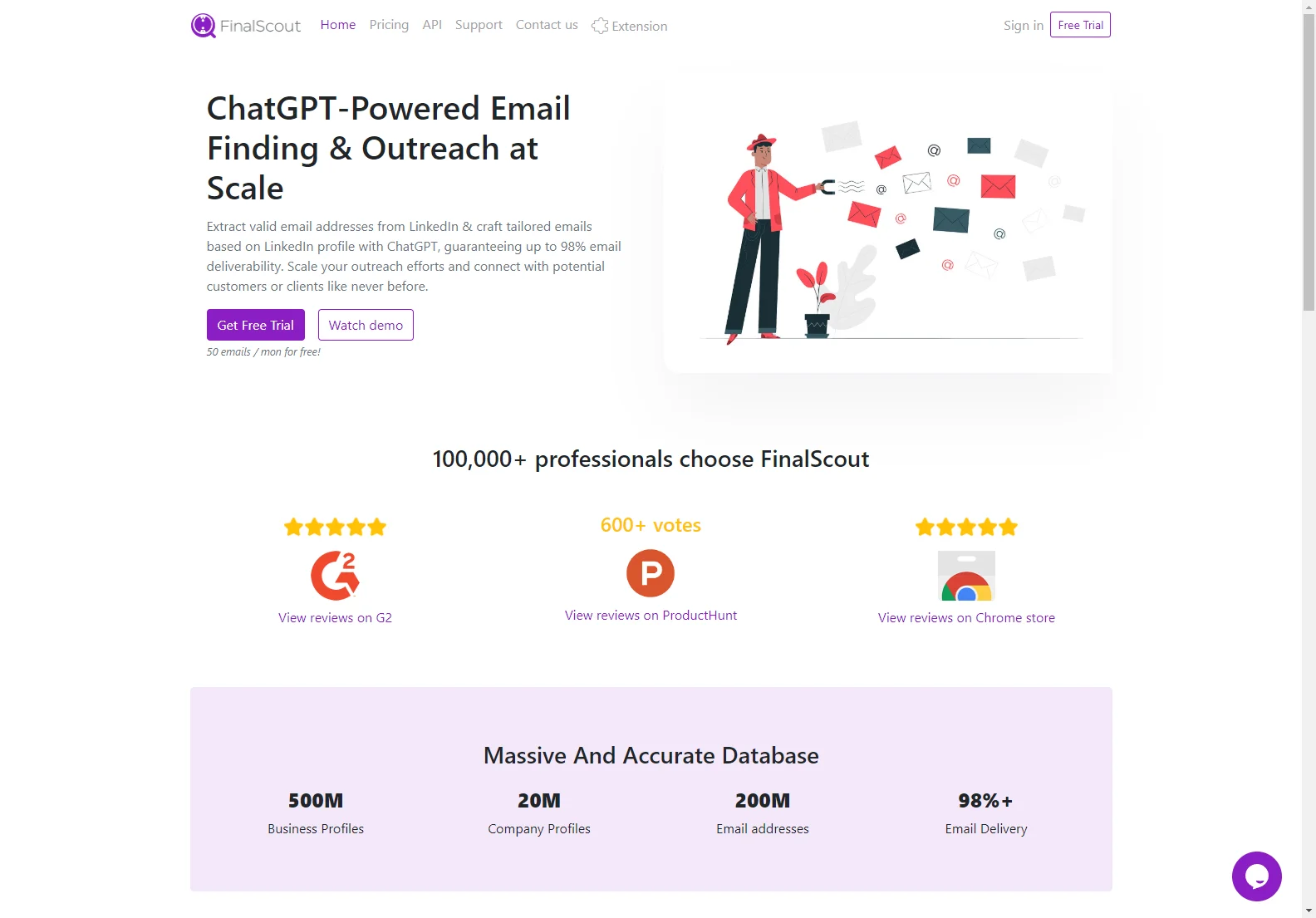 FinalScout: Unlock Professional Email Addresses with AI