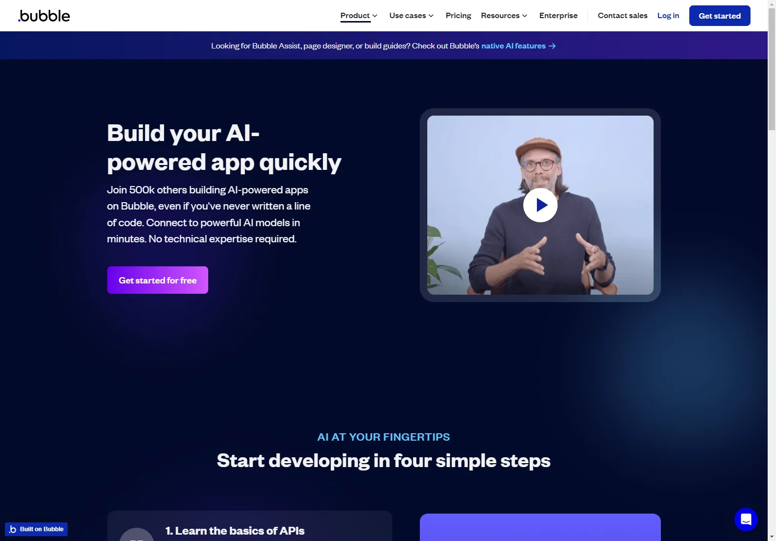 Bubble's AI Features: Build AI-Powered Apps Effortlessly